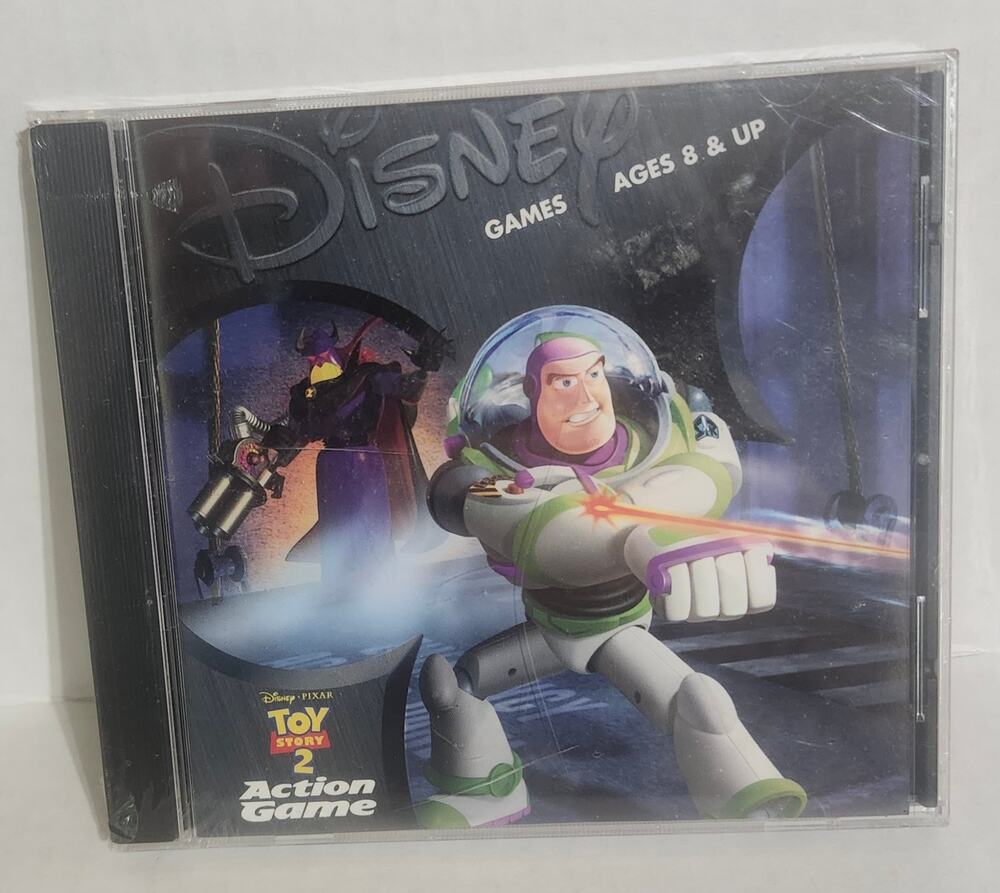 Disney Pixar Toy Story 2 Action Game PC CD-ROM Vintage Sealed Buzz Lightyear
